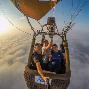 montar en globo en el quindio