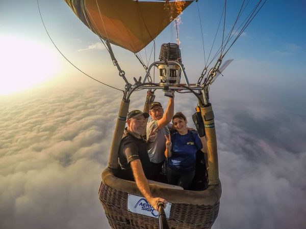 montar en globo en el quindio